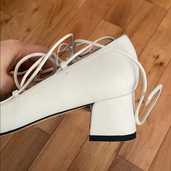 Stuart weitzman lace up ballet flats AS IS - Picture 6 of 6